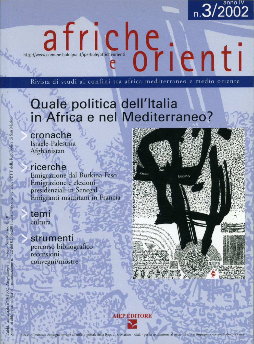 afriche e orienti 3 2002