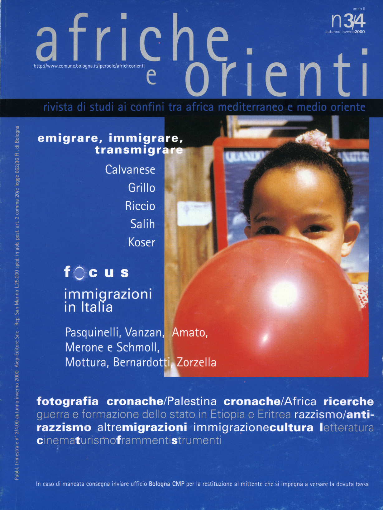 afriche e orienti 3 4 2000