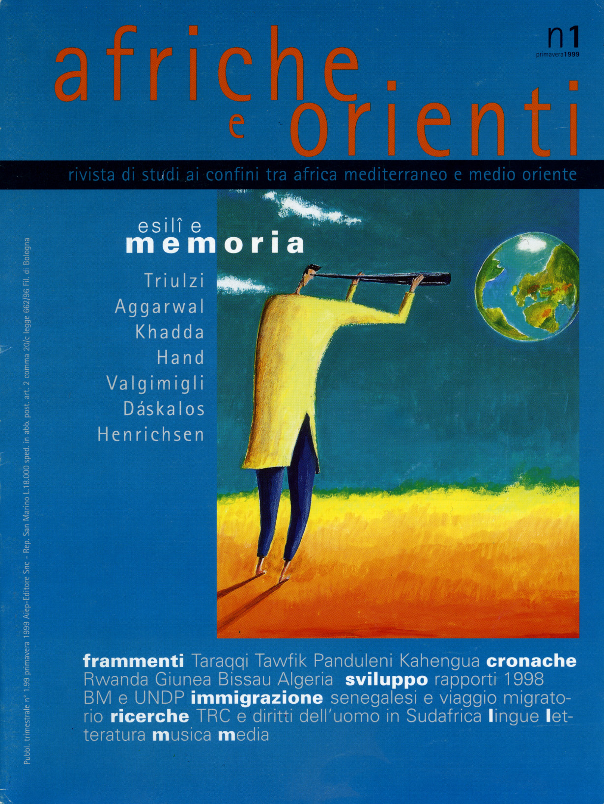 afriche e orienti 1999