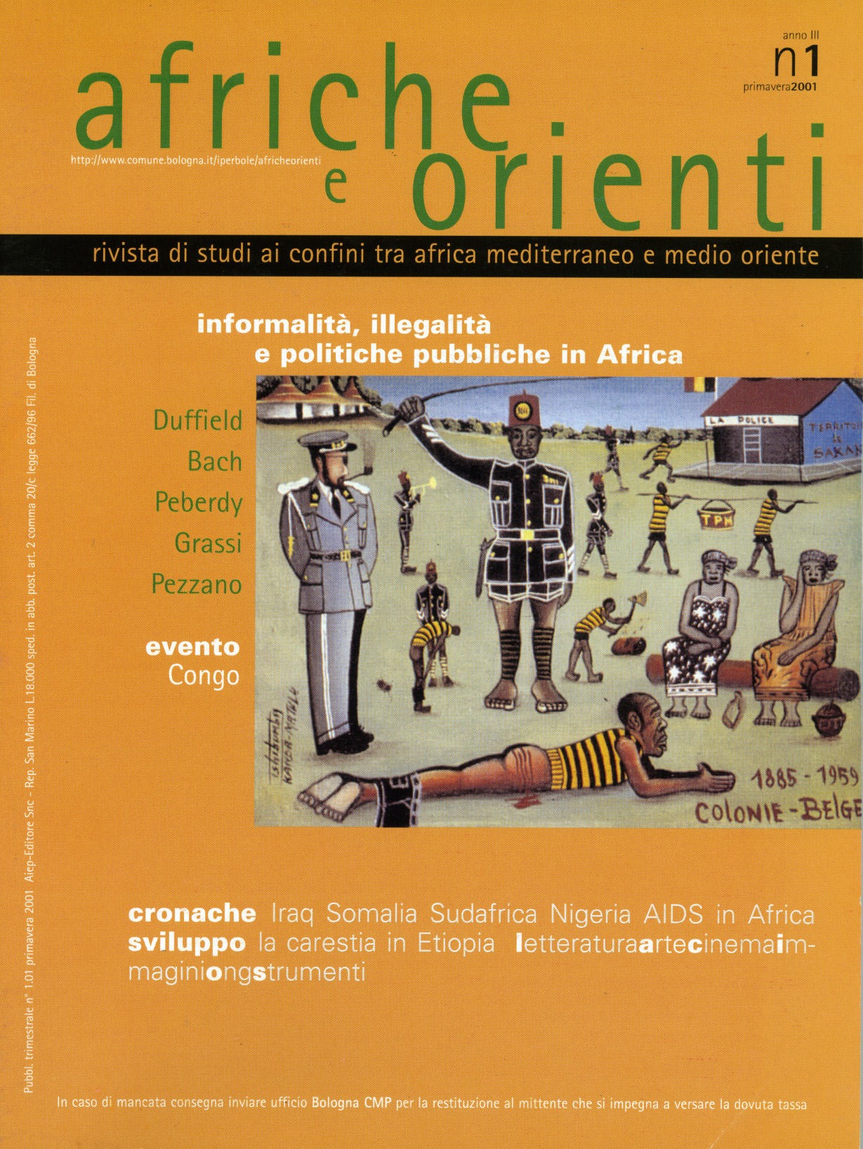 afriche e orienti 1 2001