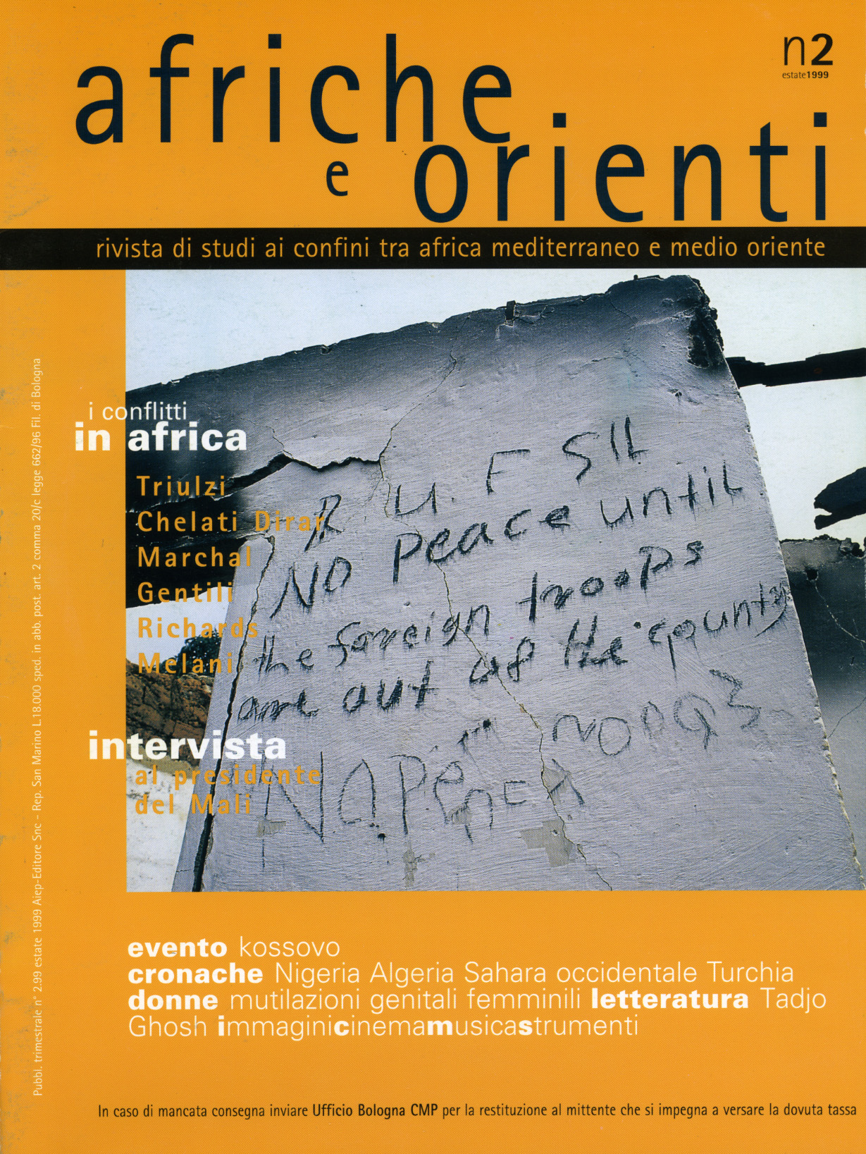 afriche e orienti 1999