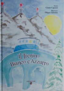 Trenino bianco azzurro