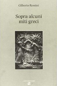 Sopra alcuni miti greci