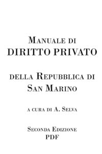 manuale diritto privato